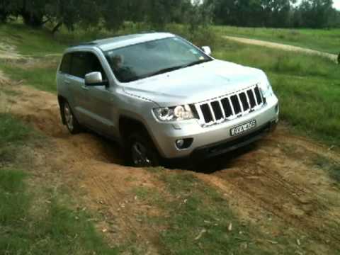 2011 Grand Cherokee  4WD, Brake traction control demonstration