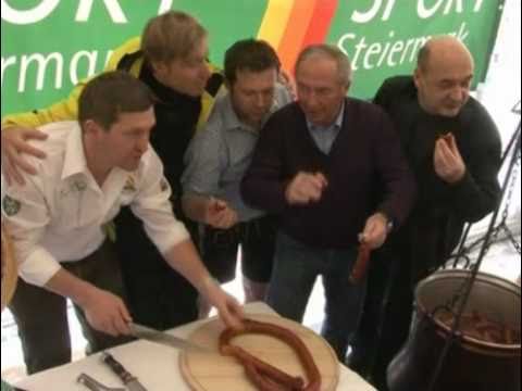Kesselwurstparty auf der Schafalm-Planai