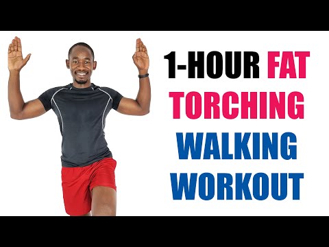 10000 Steps INTENSE Walk at Home Cardio Workout Melt 700 Calories