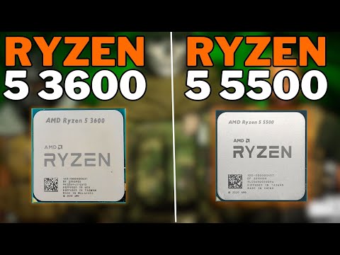 Ryzen 5 3600 VS Ryzen 5 5500 - Teste Comparativo 2024