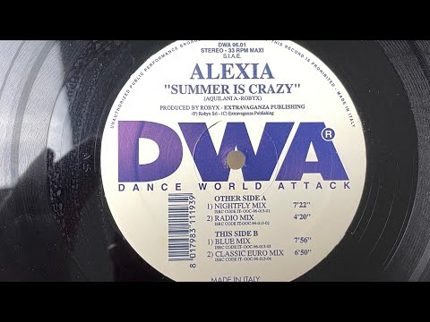 Alexia “The summer is crazy” 1996
