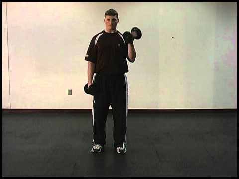 Dumbbell reverse curl instructions and video