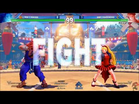EVO 2017 SFV ➤  top 8 Tokido VS Kazunoko