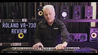 Video thumbnail for Roland VR-730 V-Combo Performance Keyboard REVIEW by Kosmic Sound