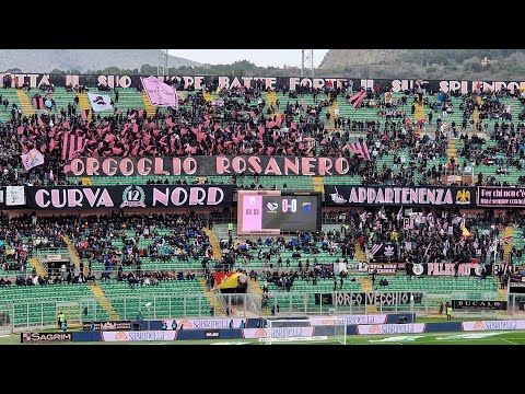 TIFO PALERMO - BRESCIA (4K) 02/03/2025