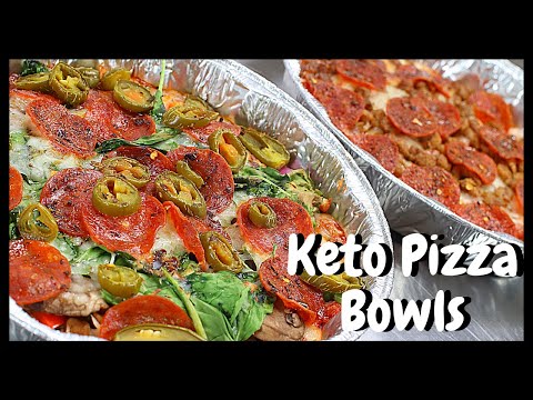 Keto Pizza Bowl