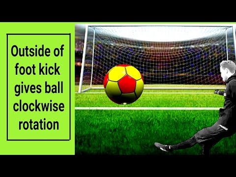 Science Of Football Curving In Air||Roberto Carlos Iconic Free Kick