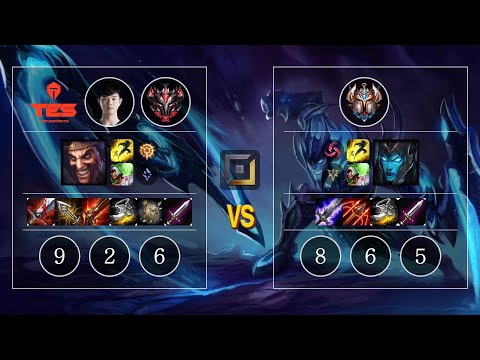 TES Photic Draven vs Kalista Bot - KR GrandMaster Patch 10.10