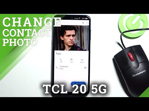How to Add Photo to Contact in TCL 20 5G – Personalize Contacts