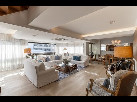 Cobertura duplex | 4 quartos | 5 vagas | Leblon