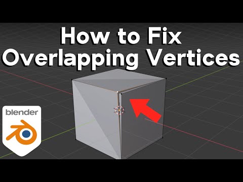 How to Fix Overlapping Vertices in Blender (Tutorial)