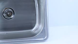 Vídeo de Cuba Inox Escovado Sobrepor Embutir Prime 53x38 Ref 105T