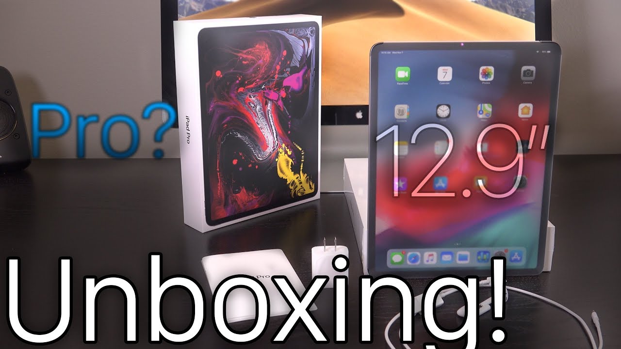 iPad Pro 2018 Unboxing - Setup and Review (New 12.9 inch)