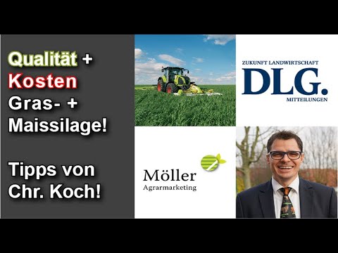 Grasernte 2021 + Maisernte - Kosten + Qualität im Fokus mit Christian Koch | Hofgut Neumühle | DLG
