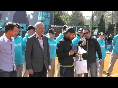 ARIMEX Challenger Trophy 2013: Final, Ceremony, J. Reister (GER-4) - A. Ungur (ROU-5) 7-6 (3), 6-3