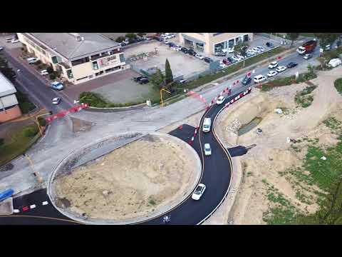 Traffico rotatoria chiesino Pontedera - 2 agosto 2019 sera