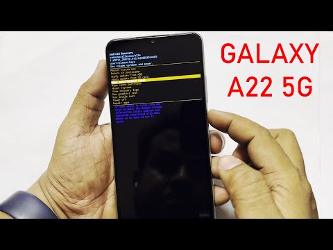 Samsung A22 5G HARD RESET / FORGOT PASSWORD RESET / SCREEN UNLOCK