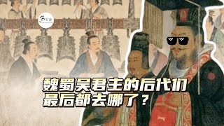 西晋覆灭后，魏蜀吴三国君主的后代们都去哪了？
