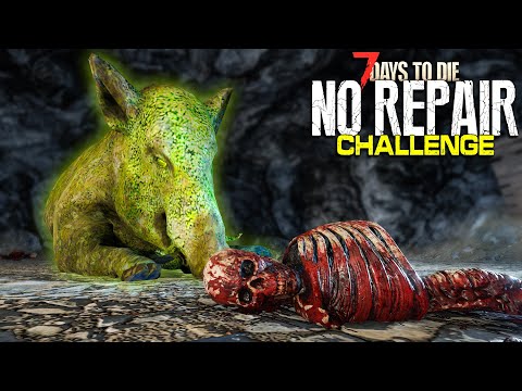 Super Corn and Super Pigs! | 7 Days to Die - NO REPAIR CHALLENGE (Ep 30)