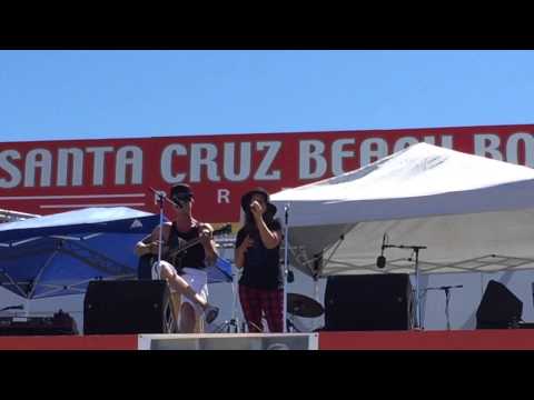 Chris Rene & Gina Rene performing "We're Still Here" at the Santa Cruz Beach Boardwalk 9/20/15