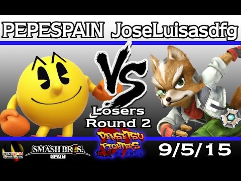 Densetsu Fighters - PEPESPAIN (PAC-MAN) vs JoseLuisasdfg (Fox) - Losers Round 2