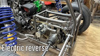 Installing Electric Reverse - Ninja H2 Street Legal Crosskart Build - Part 7