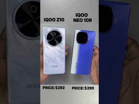 iQOO Z10 vs iQOO Neo 10R 🔥  Which One Wins? ⚡  #shortsfeed #shorts