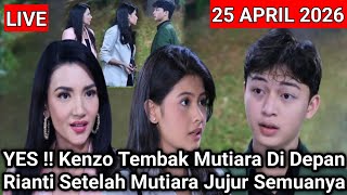 Download lagu LIVE WEAVING A BEAUTIFUL STORY TODAY - YES!! Kenzo Shoots Mutiara in Front of Rianti After Mutiar... mp3