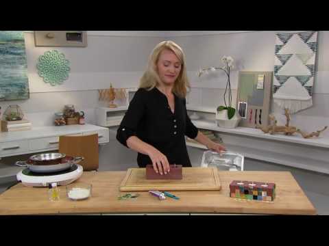 HSN | At Home: Cinderblock Citronella Candle