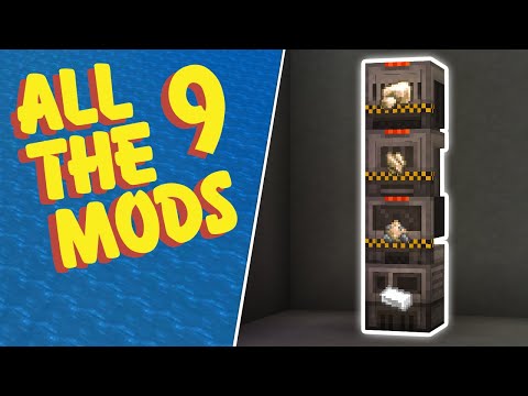 All The Mods 9 Modded Minecraft EP10 Raw Ore Doubling & Processing with Mekanism