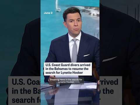 U.S. Coast Guard divers arrived in the Bahamas to resume the search for Lynette Hooker