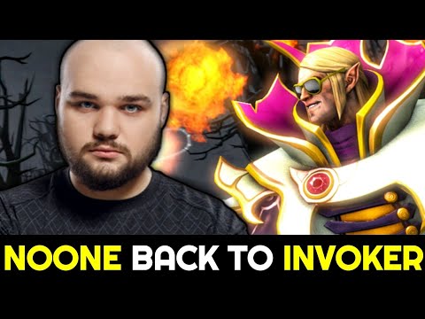 NOONE back to Invoker — Intense Game vs Rapier Morphling 7.28 Dota 2