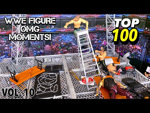 WWE FIGURE OMG MOMENTS! TOP 100! VOL.10