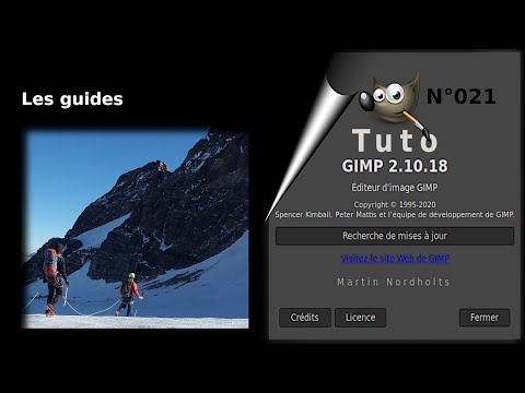 Tuto Gimp 2 10 18 pour débutant -021- Les guides