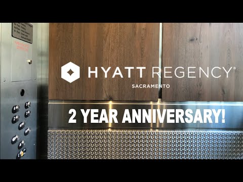 The 1st Video w/ Destinee! OTIS Hydraulic Scenic Elevator - Hyatt Regency Garage - Sacramento, CA