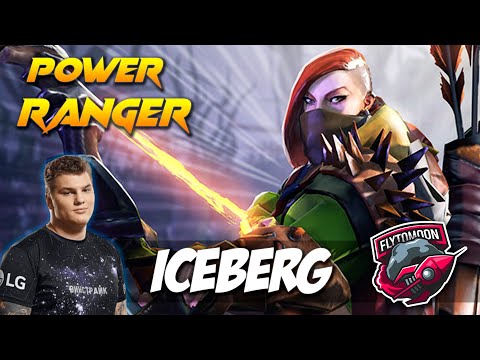 ICEBERG WIND POWER RANGER - Dota 2 Pro Gameplay [Watch & Learn]
