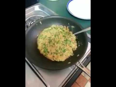 How to make Egyptian quiche, a very yummy egg and vegetable meal