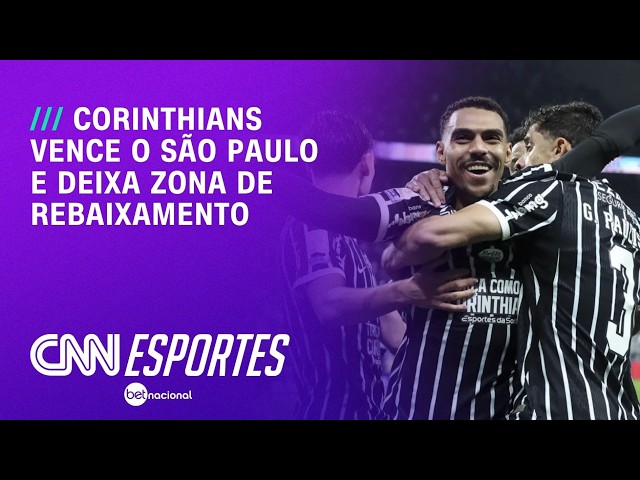 Corinthians derrota o São Paulo e vence mais um Majestoso em casa | CNN PRIME TIME