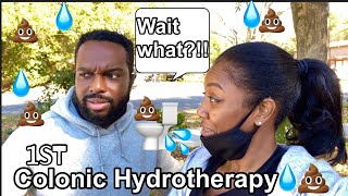 Couple gets a Colonic for the 1st time🚽🧻💩