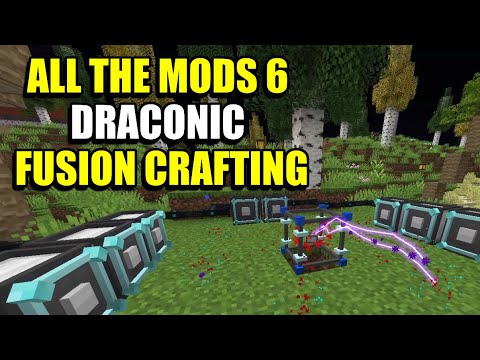 DEWSTREAM - Ep121 Draconic Fusion Crafting - Minecraft All The Mods 6 Modpack