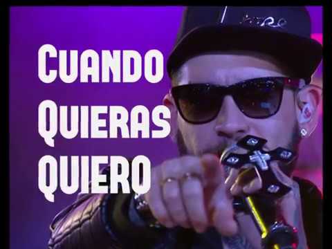 ULISES.- CUANDO QUIERAS QUIERO.- LETRA