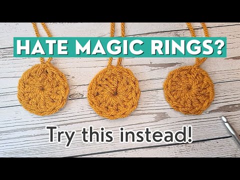3 Alternatives to a Magic Ring/Circle! (Easy Tutorial)