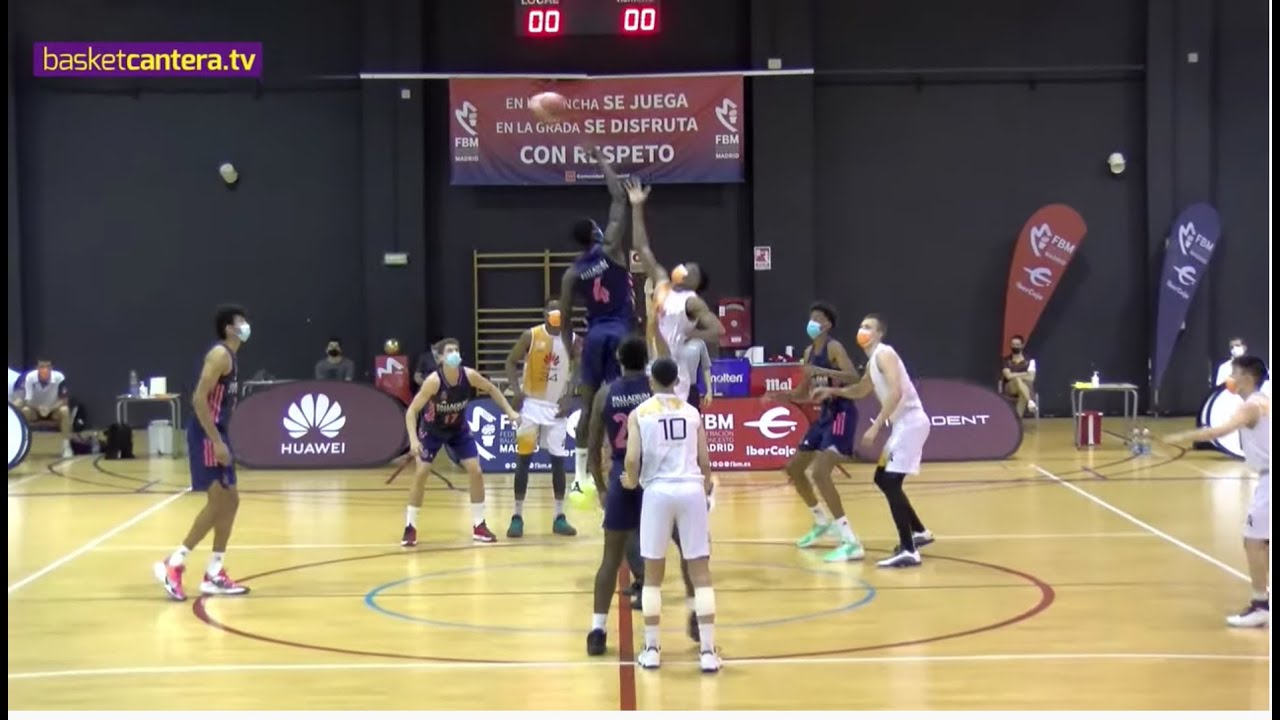 F4JuniorMasc. REAL MADRID vs ZENTRO BASKET - FINAL. Liga U18M. FBMadrid 2021