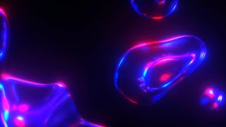 🎬 Fluid Blue and Purple Bubble in Motion | Abstract Loop 4K (No Audio)