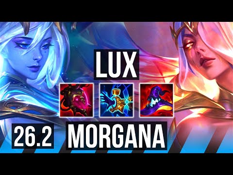 LUX vs MORGANA (MID) | BR Grandmaster | 26.2