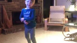 "Can't Stop The Feeling" by Justin Timberlake - Dancing Toddler