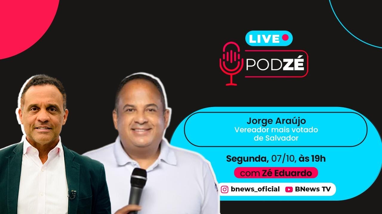 JORGE ARAÚJO - PodZé #119