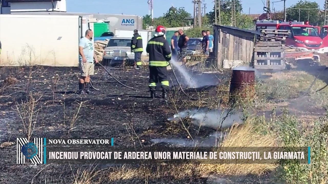Pompierii români continuă lupta cu incendiile din Serbia