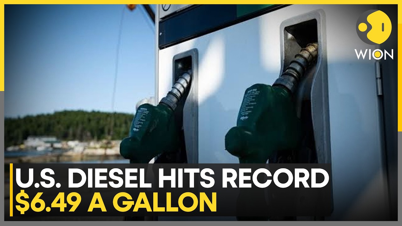 Oil Route Disruption Hits Global Fuel Markets | Diesel Prices Rise 75% in One Year | WION