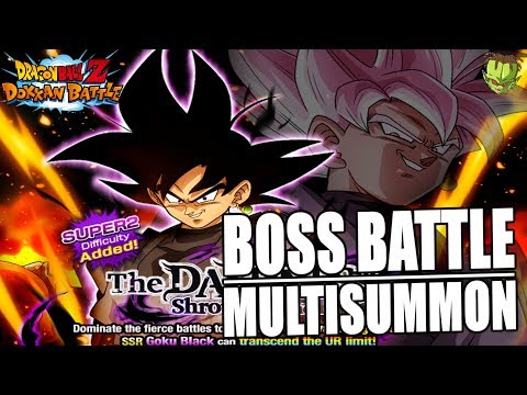 NUEVO GOKU BLACK TRANSFORMABLE INT EVENT BOSS BATTLE & MULTISUMMON! | Dokkan Battle en Español Video